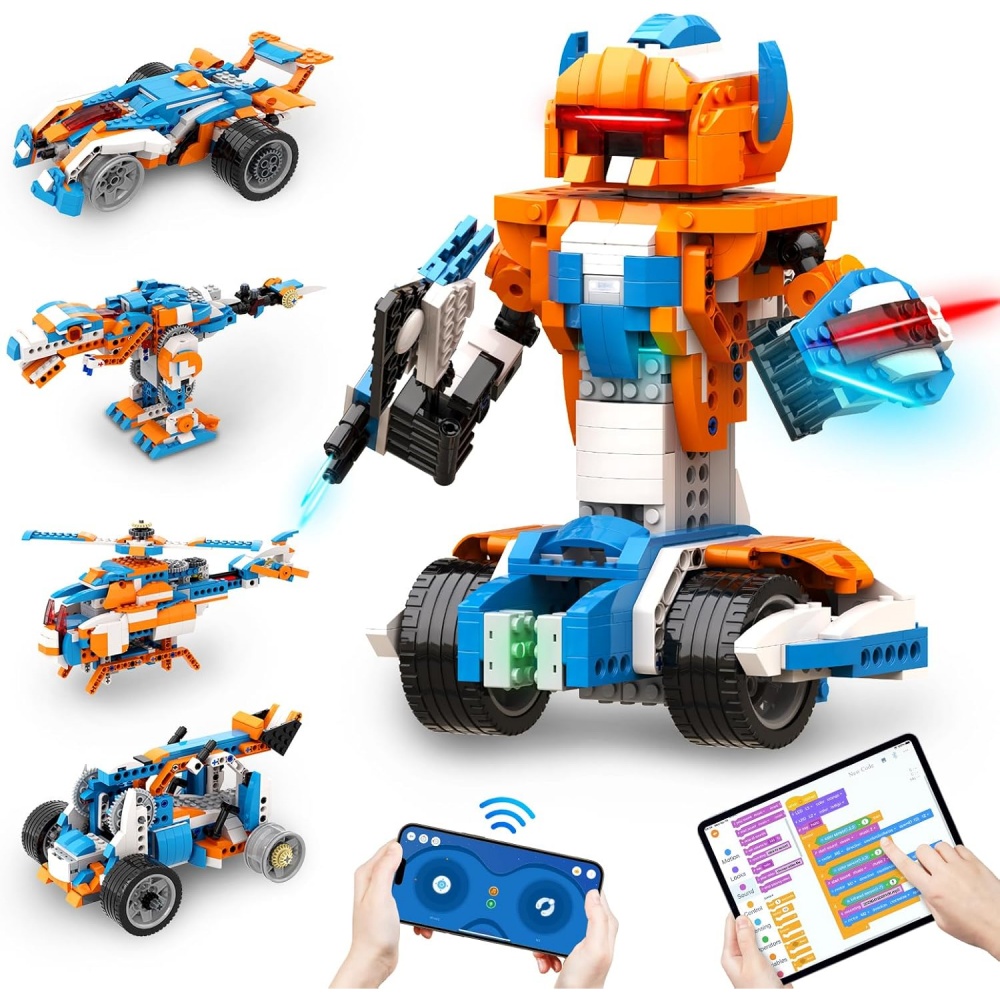 Stem Robot Building Kit Coding - Zestaw do budowania robota Apitor Robot