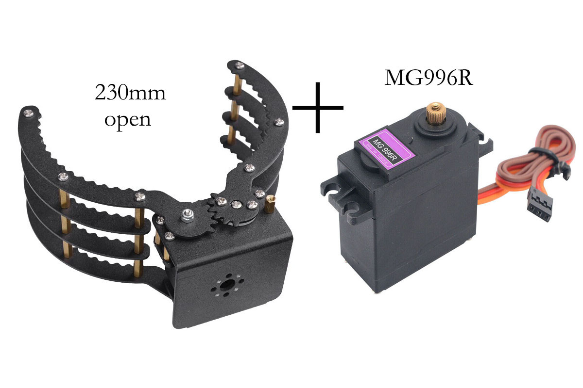 Programmable Robotic Arm Kit Arduino - Mechaniczne chwytaki z otworem 230 mm