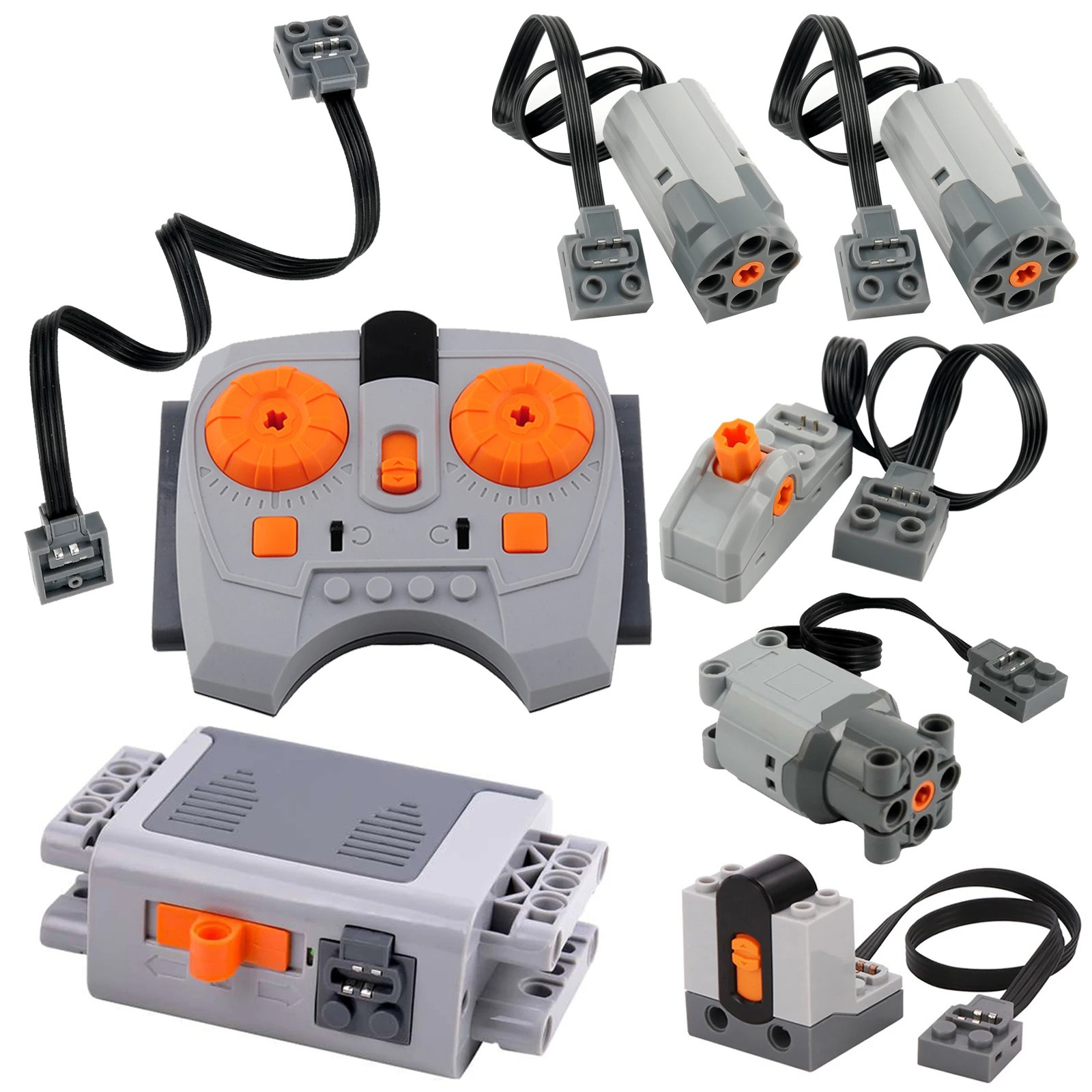 Electronic Building Blocks Stem Kit - 8 SZT./LOT Zabawki MOC Techniczne Elektroniczne