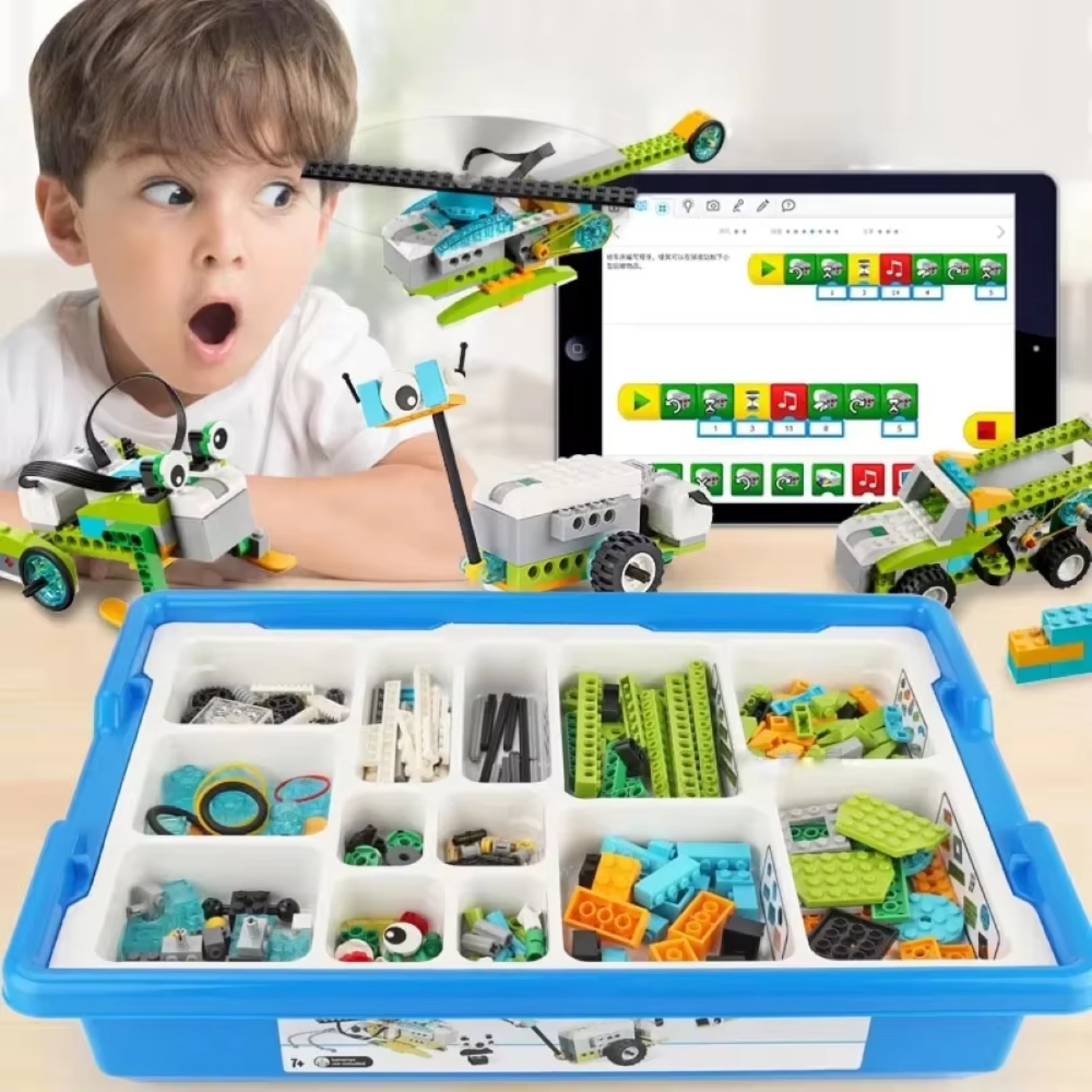 Electronic Building Blocks Stem Kit - Zestaw edukacyjnych klocków konstrukcyjnych STEM 280