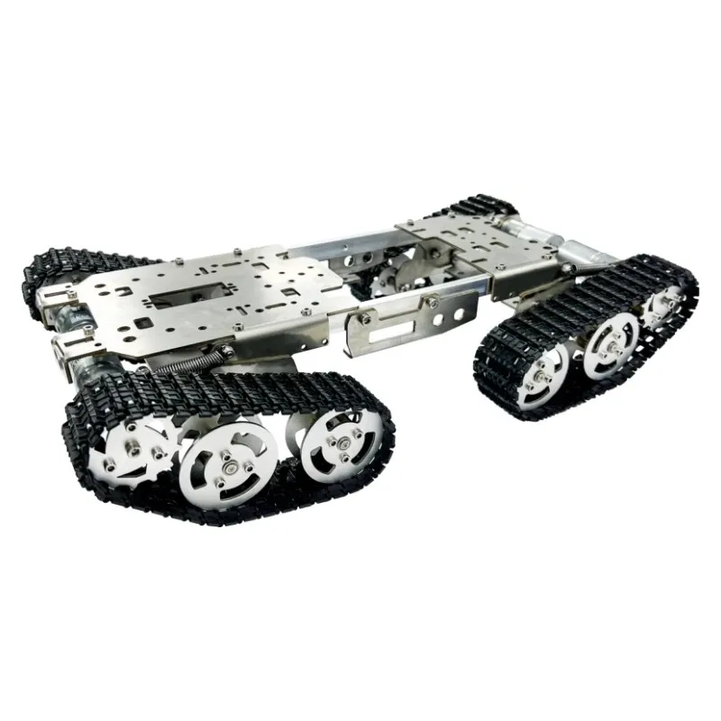 Raspberry Pi Robot Platform Tank Chassis - Samochód-robot sterowany zdalnie, z możliwością programowania,