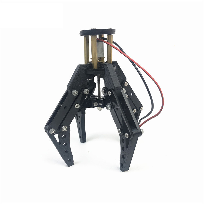 Programmable Robotic Arm Kit Arduino - Druk 3D: Zacisk silnika N20, akrylowy
