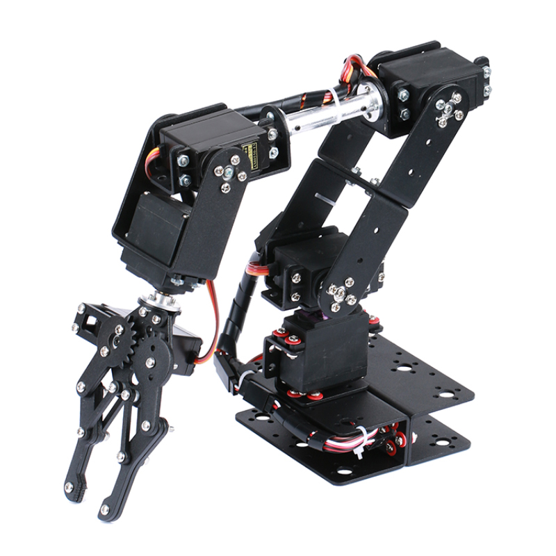 Programmable Robotic Arm Kit Arduino - STEAM DIY 6-DOF Robot ze stopu