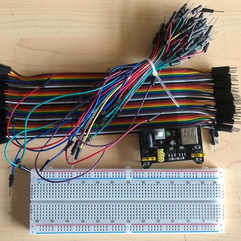 Breadboard Jumper Wires Power Supply Kit - Zestaw przewodów łączących do płyt stykowych