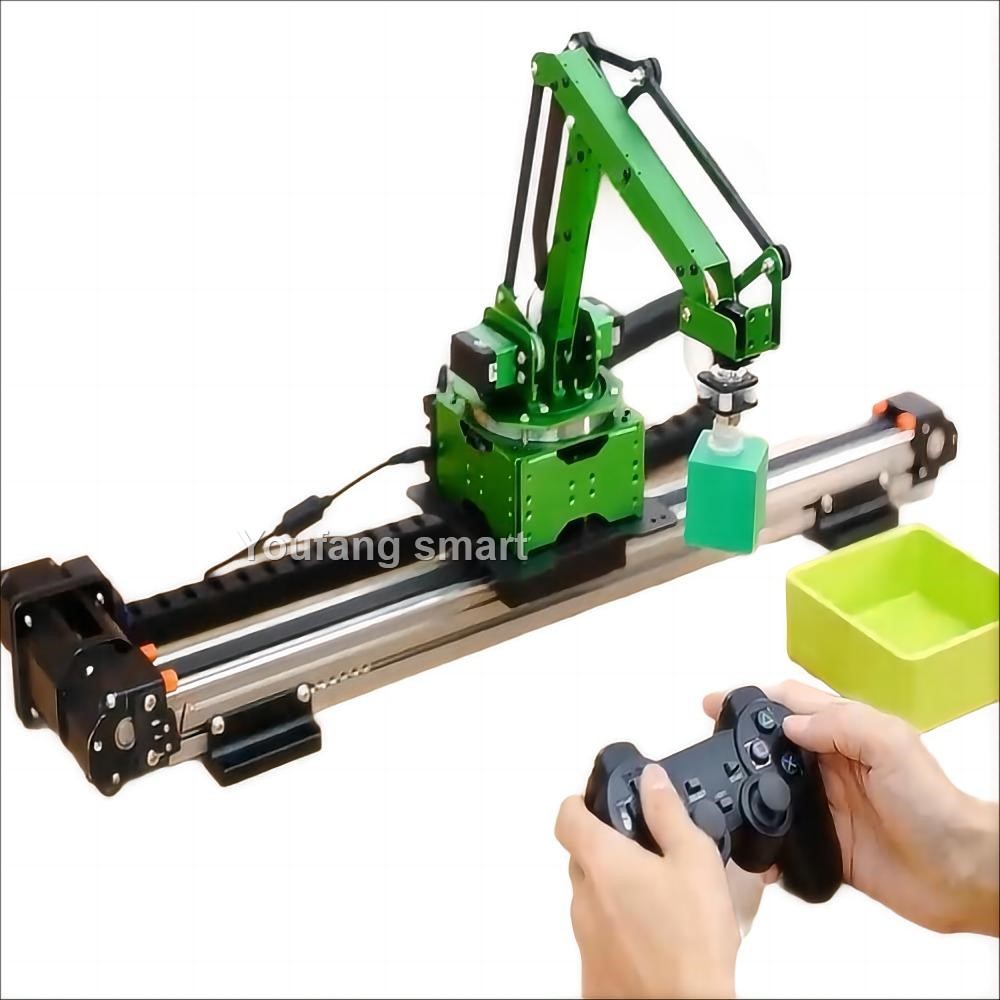 Programmable Robotic Arm Kit Arduino - Ramię robota 5-osiowego z prowadnicami, przyssawką,