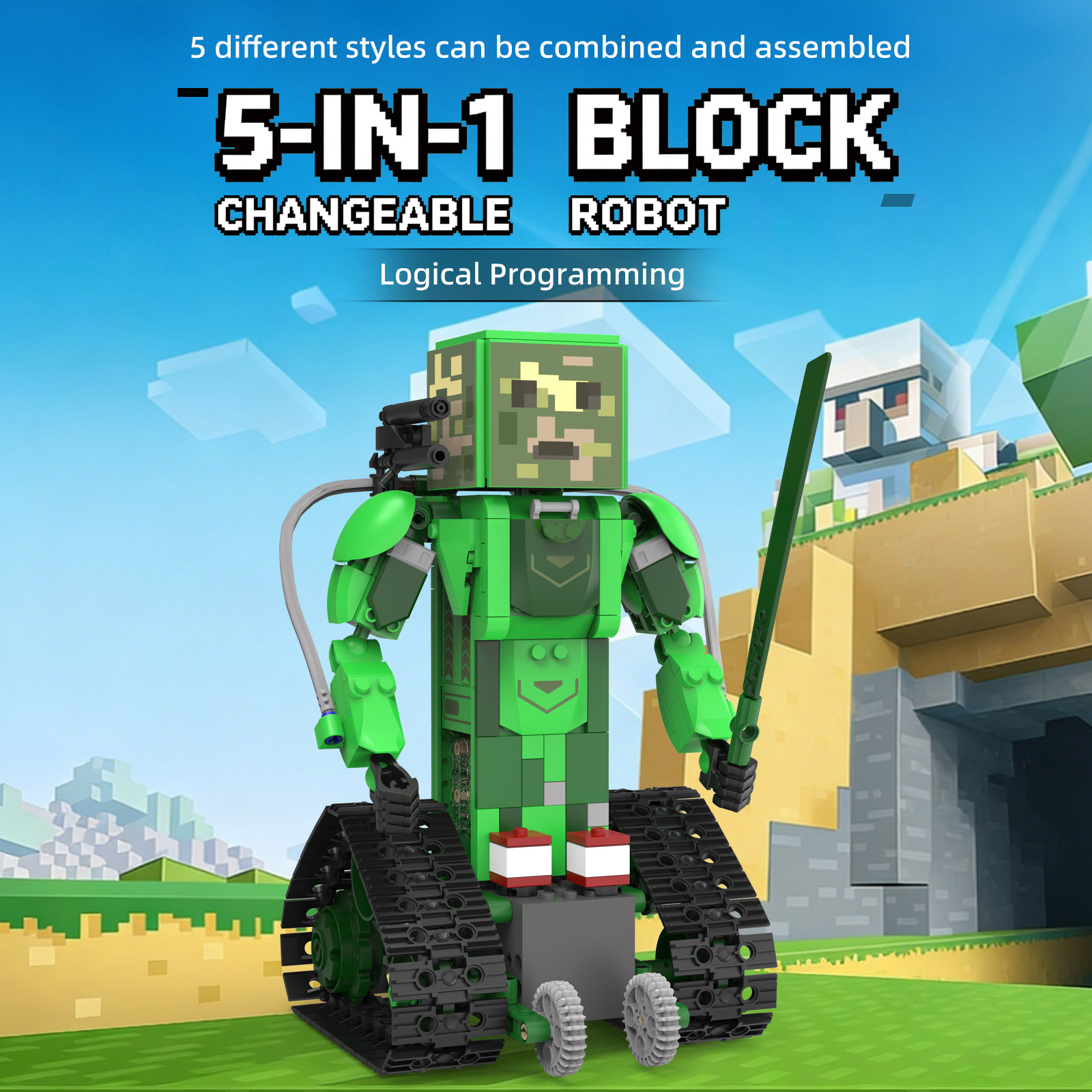Zestaw do budowy robota RC, 5  – Stem Robot Building Kit Coding recenzja i cena