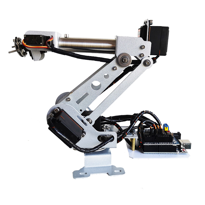 Ramię robota 6 Dof ze stali ni – Programmable Robotic Arm Kit Arduino recenzja i cena