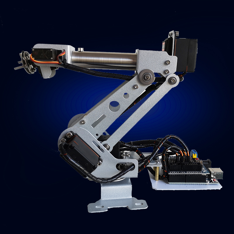 Ramię robota 6 Dof ze stali ni – Programmable Robotic Arm Kit Arduino recenzja i cena