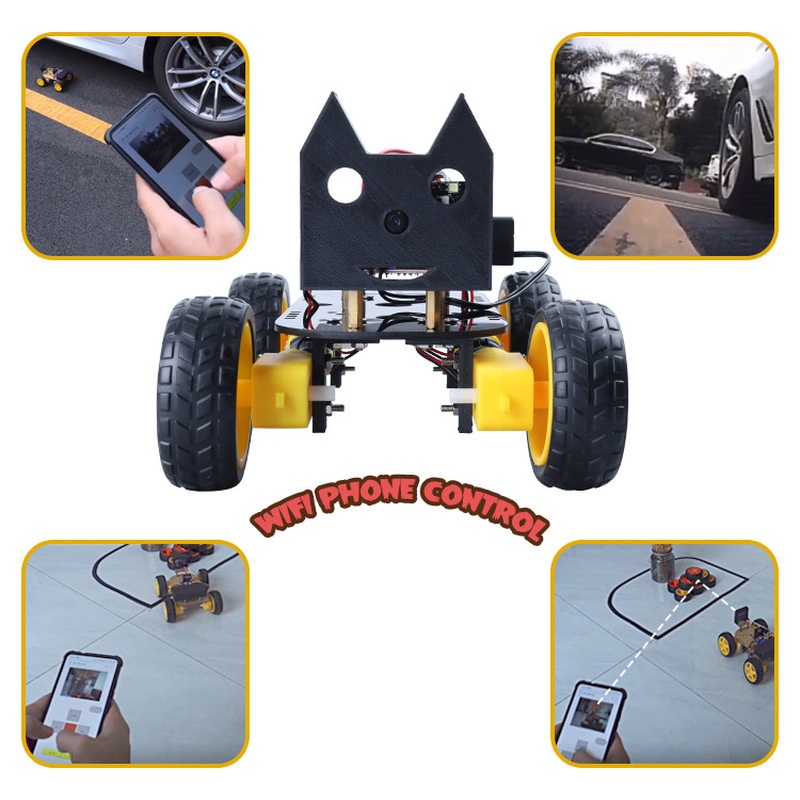 ESP32 AI Robot Inteligentny Ze – Stem Robot Building Kit Coding recenzja i cena