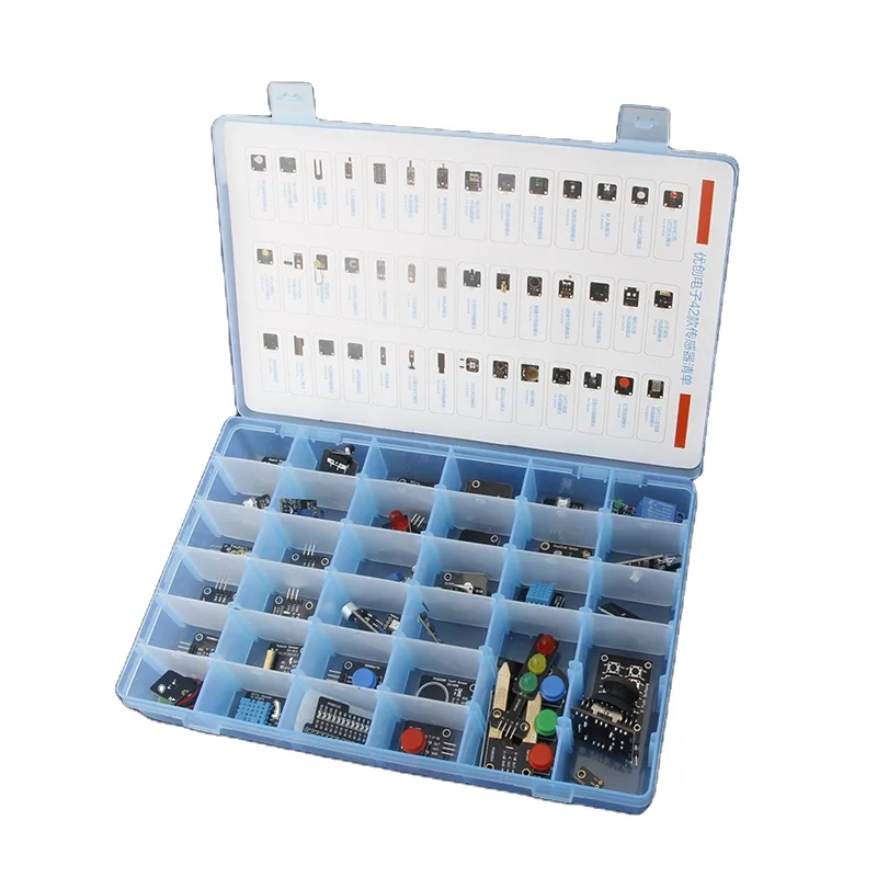 42 Moduły Czujnikowe Ultimate  – Arduino Sensor Kit 37 Modules Starter recenzja i cena