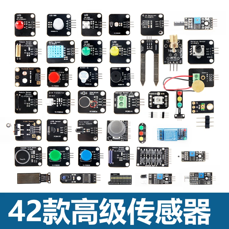 42 Moduły Czujnikowe Ultimate  – Arduino Sensor Kit 37 Modules Starter recenzja i cena