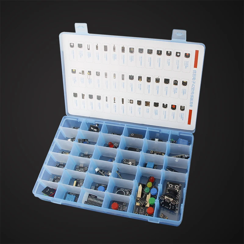 42 Moduły Czujnikowe Ultimate  – Arduino Sensor Kit 37 Modules Starter recenzja i cena