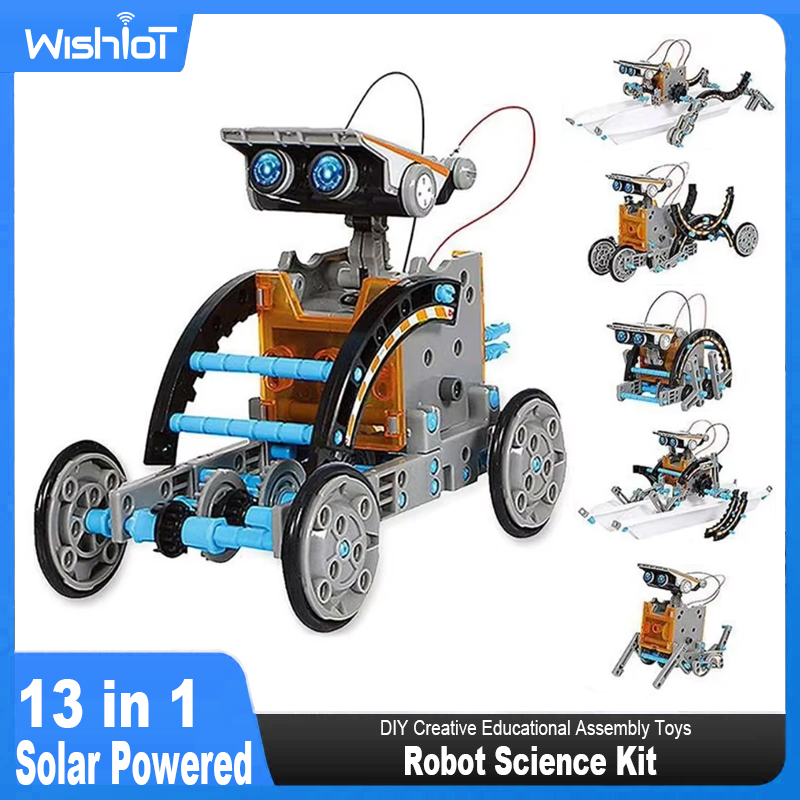 13 w 1 Robot zasilany energią  – Solar Powered Robot Kit 14 In 1 recenzja i cena