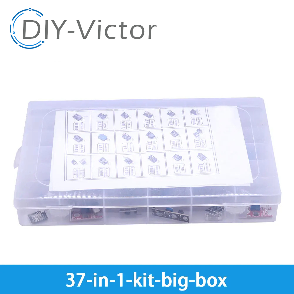 Dla arduino 45 w 1 czujniki mo – Arduino Sensor Kit 37 Modules Starter recenzja i cena