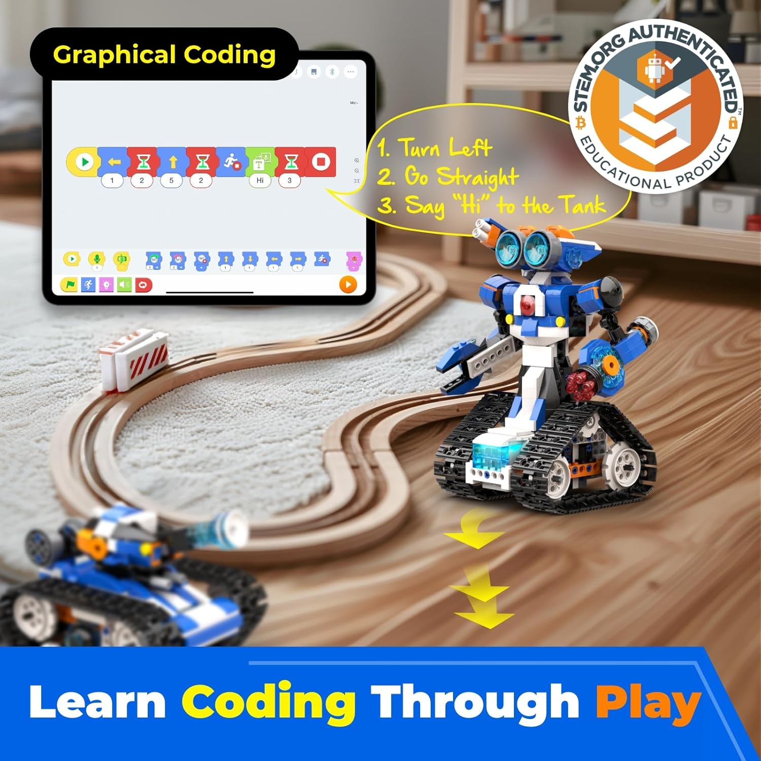 Zaawansowany programowalny zes – Stem Robot Building Kit Coding recenzja i cena