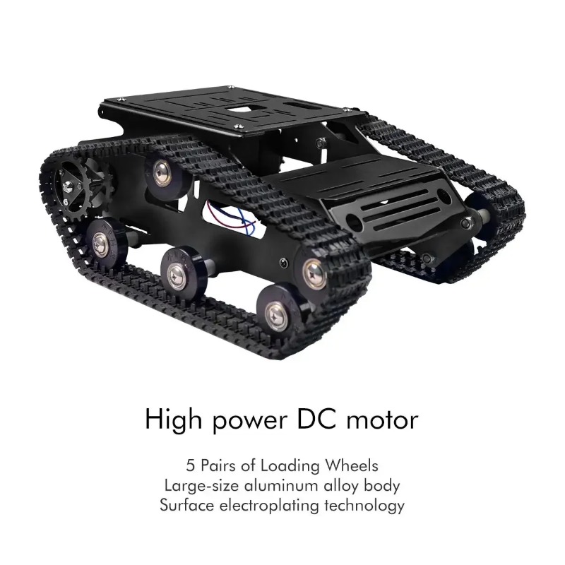Zestaw podwozia robota-załogow – Raspberry Pi Robot Platform Tank Chassis recenzja i cena