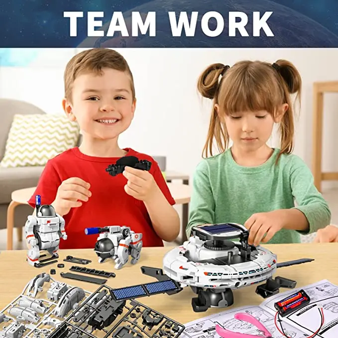 12 w 1 Eksperyment naukowy Rob – Solar Powered Robot Kit 14 In 1 recenzja i cena