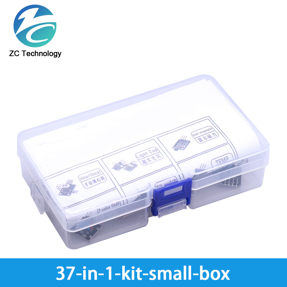 Dla modułów czujników arduino  – Arduino Sensor Kit 37 Modules Starter recenzja i cena