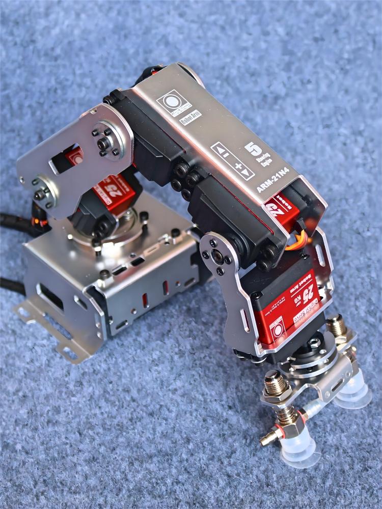 Ramię robota 5 DOF, przemysłow – Programmable Robotic Arm Kit Arduino recenzja i cena