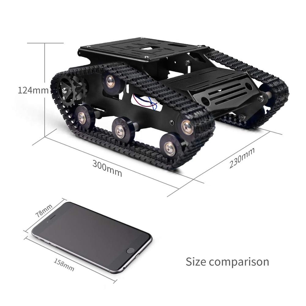 Inteligentny robot zestaw podw – Raspberry Pi Robot Platform Tank Chassis recenzja i cena