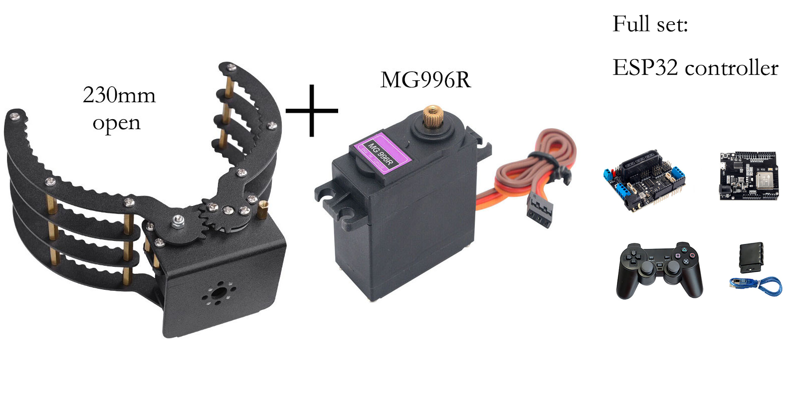 Mechaniczne chwytaki z otworem – Programmable Robotic Arm Kit Arduino recenzja i cena