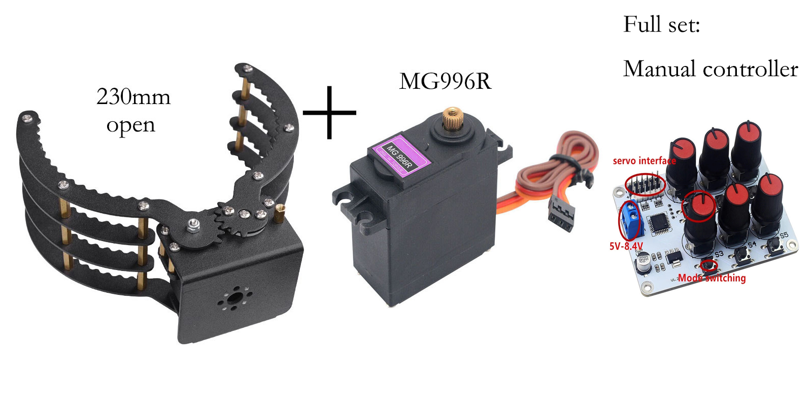 Mechaniczne chwytaki z otworem – Programmable Robotic Arm Kit Arduino recenzja i cena