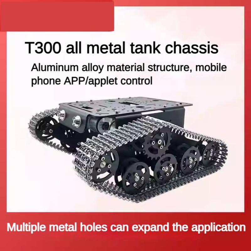 Metalowa podwozowa czołgu 2WD  – Programmable Robotic Arm Kit Arduino recenzja i cena