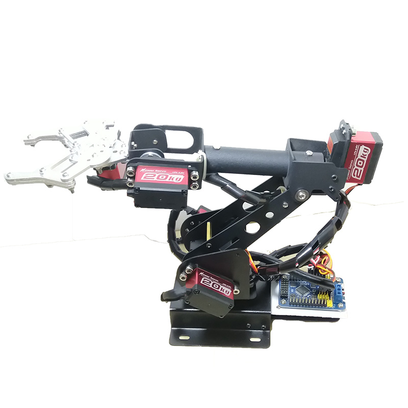 Ręka robota 6 DOF z chwytakiem – Programmable Robotic Arm Kit Arduino recenzja i cena