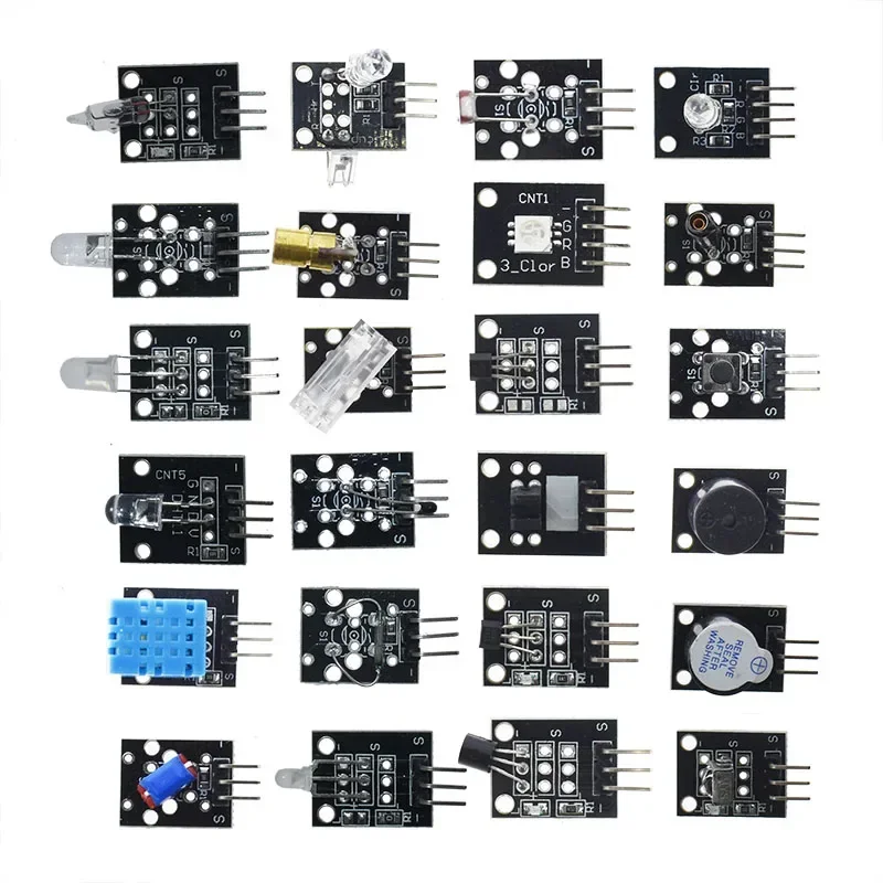 Moduły czujników 45 w 1, 16 ro – Arduino Sensor Kit 37 Modules Starter recenzja i cena