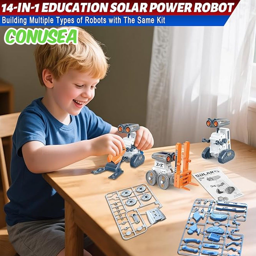 Zestaw do budowania robota sol – Solar Powered Robot Kit 14 In 1 recenzja i cena