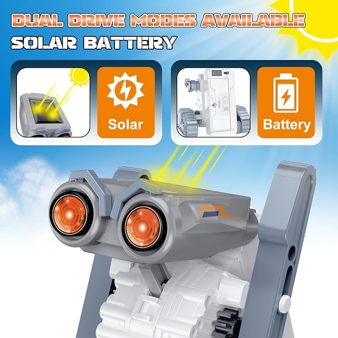 Zestaw do budowania robota sol – Solar Powered Robot Kit 14 In 1 recenzja i cena