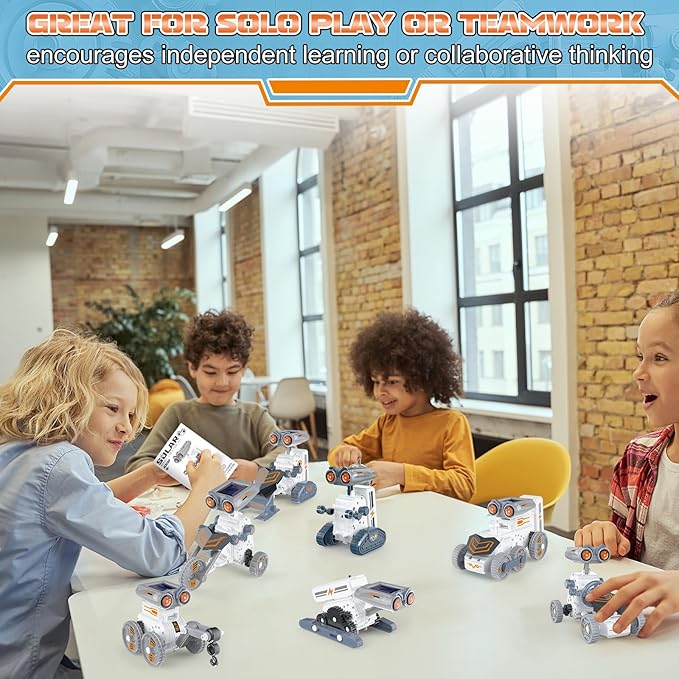 Zestaw do budowania robota sol – Solar Powered Robot Kit 14 In 1 recenzja i cena