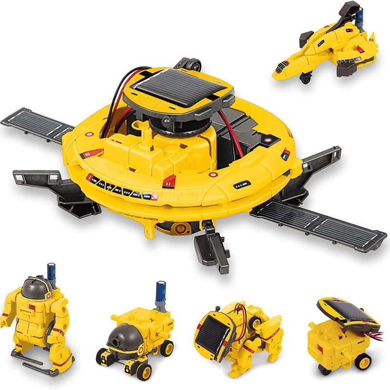 Zestaw robota STEM zasilany en – Solar Powered Robot Kit 14 In 1 recenzja i cena