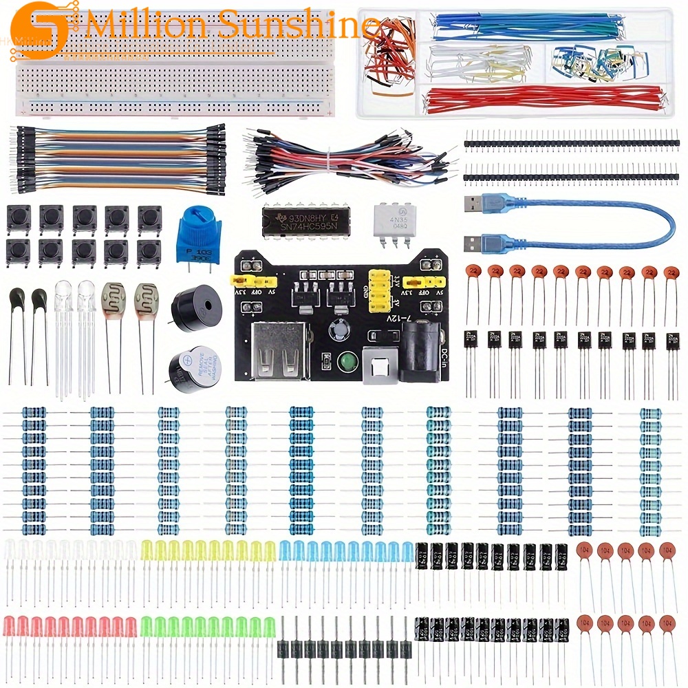 Zestaw elektroniczny Moduł zas – Breadboard Jumper Wires Power Supply Kit recenzja i cena