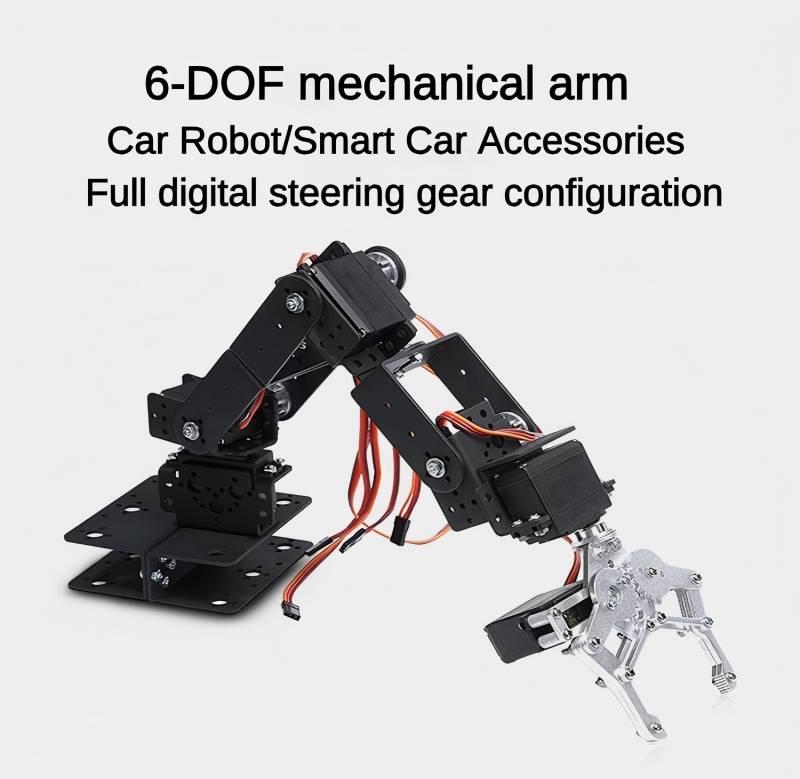 Zestaw MG996 6 DOF Robot Metal – Programmable Robotic Arm Kit Arduino recenzja i cena