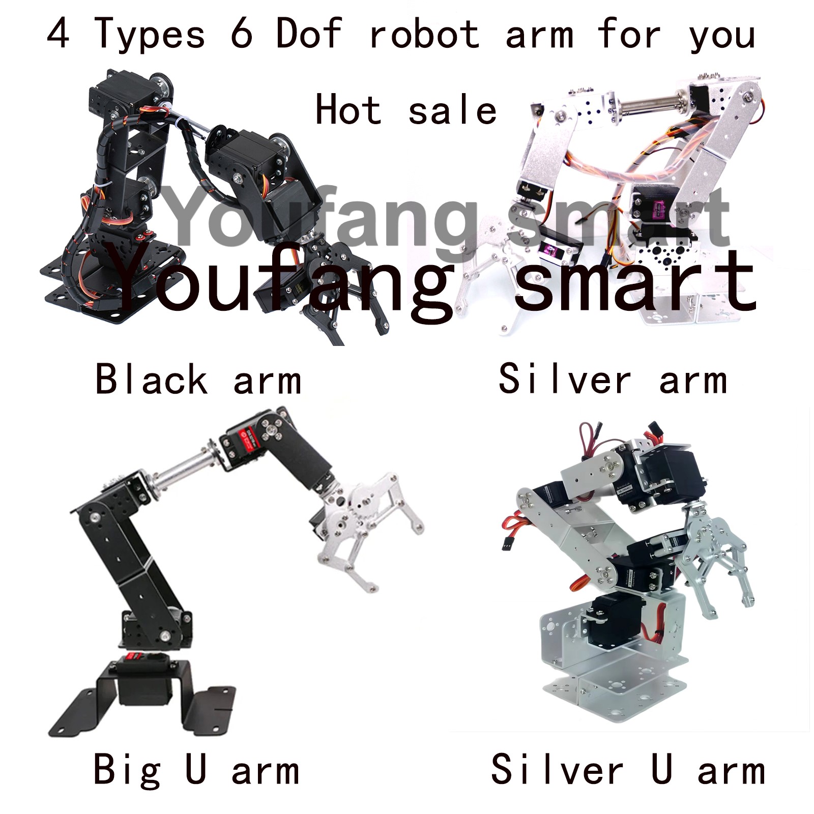 Zestaw ramienia robota 6 DOF P – Programmable Robotic Arm Kit Arduino recenzja i cena