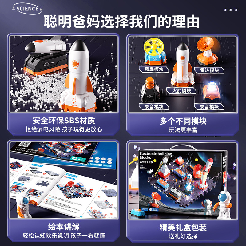 Nowe Elektroniczne Klocki Kons – Electronic Building Blocks Stem Kit recenzja i cena