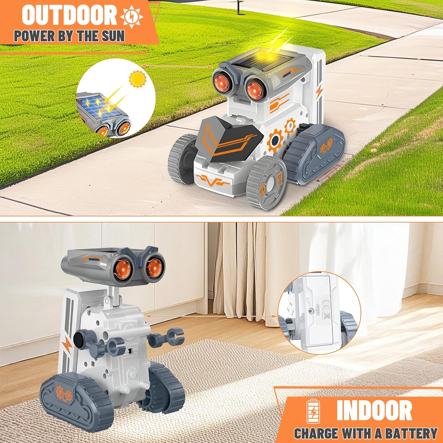 Zestaw do eksperymentów naukow – Solar Powered Robot Kit 14 In 1 recenzja i cena