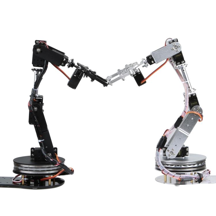 Srebrne ramię robota 6 DOF z o – Programmable Robotic Arm Kit Arduino recenzja i cena