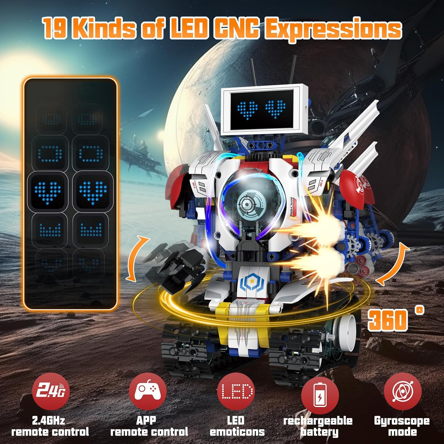 Zestaw zabawek do budowania ro – Stem Robot Building Kit Coding recenzja i cena