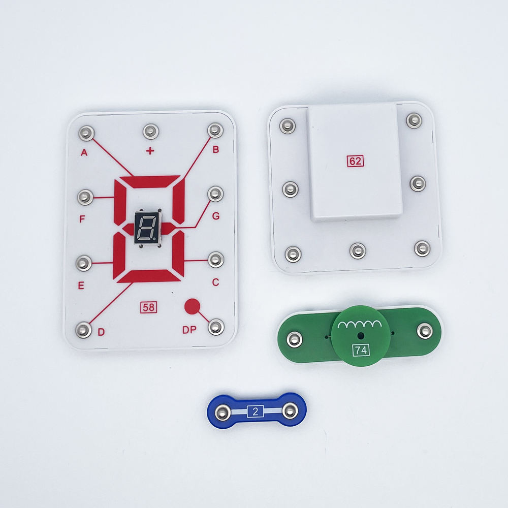 4 szt. Obwody elektroniki zest – Electronic Building Blocks Stem Kit recenzja i cena