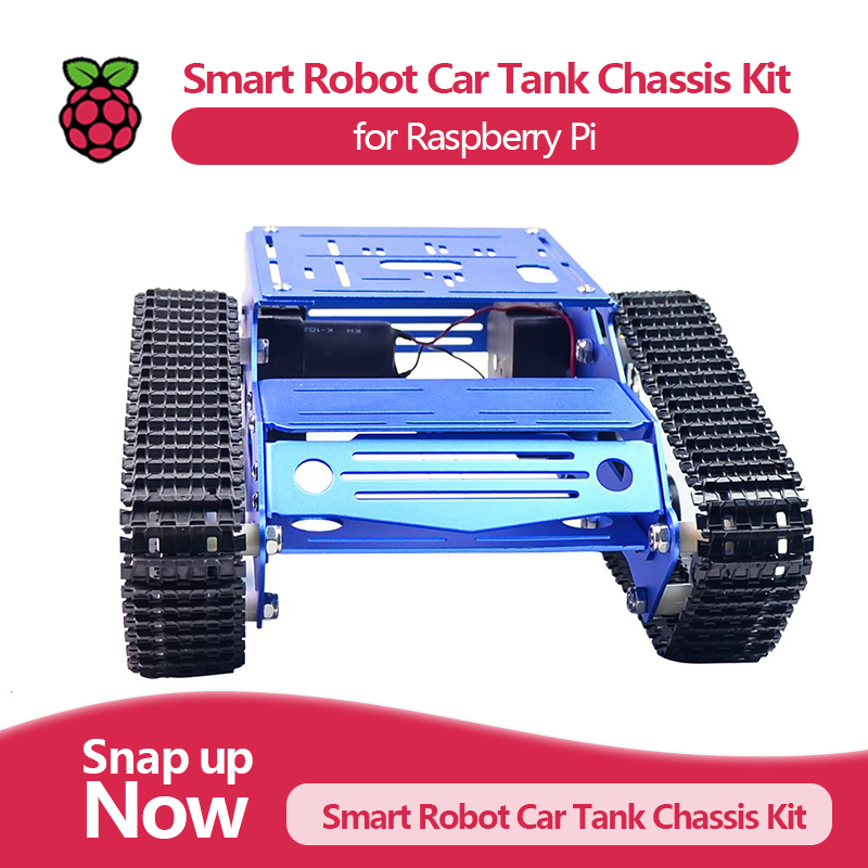 Inteligentny zestaw podwozia d – Raspberry Pi Robot Platform Tank Chassis recenzja i cena