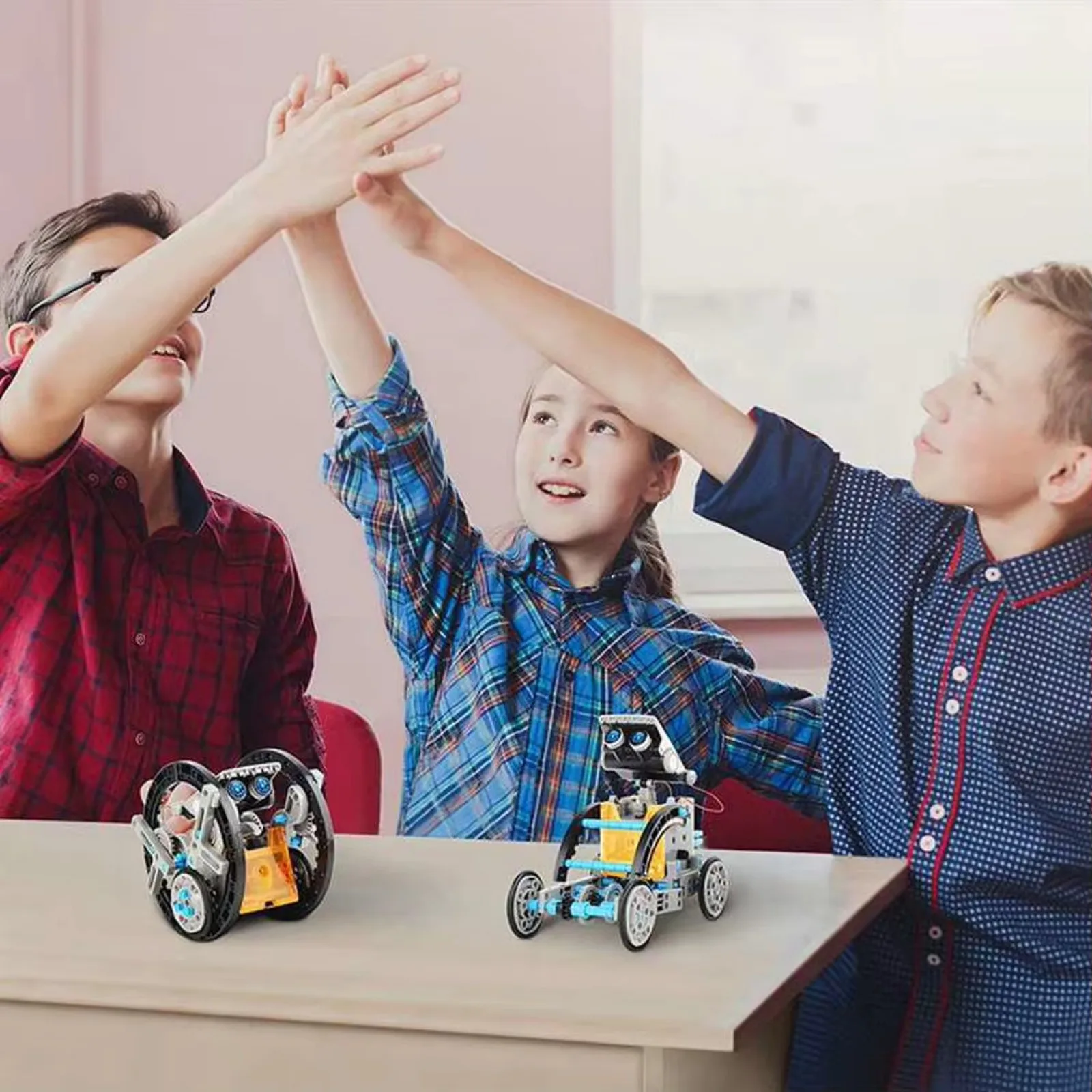 13 w 1 Zestaw Naukowy z Robote – Solar Powered Robot Kit 14 In 1 recenzja i cena