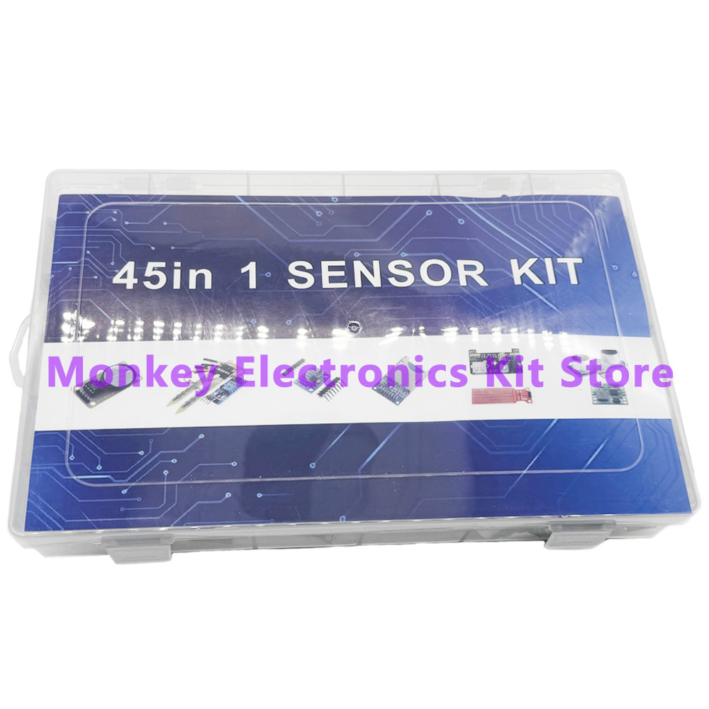 Moduły czujników 45 w 1 i 16 r – Arduino Sensor Kit 37 Modules Starter recenzja i cena