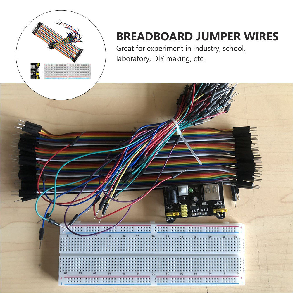 Zestaw płytki stykowej z 830 o – Breadboard Jumper Wires Power Supply Kit recenzja i cena