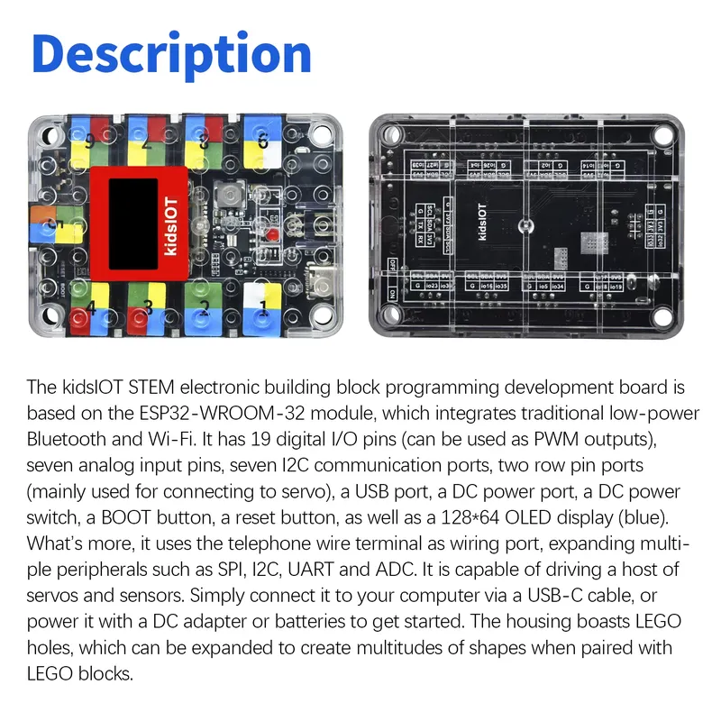 Zestaw do samodzielnego montaż – Electronic Building Blocks Stem Kit recenzja i cena