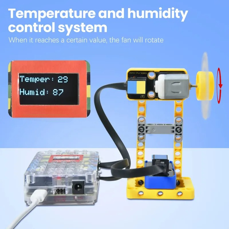 Zestaw do samodzielnego montaż – Electronic Building Blocks Stem Kit recenzja i cena