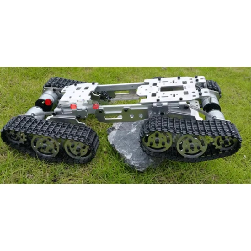 Samochód-robot sterowany zdaln – Raspberry Pi Robot Platform Tank Chassis recenzja i cena