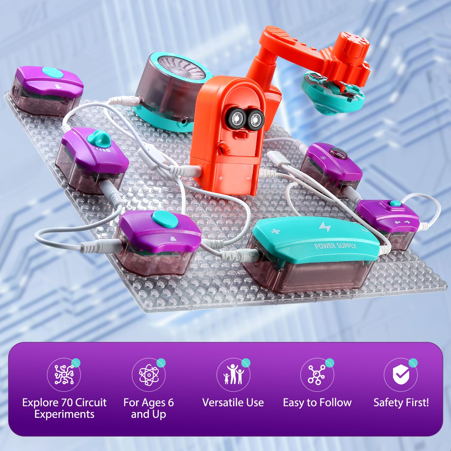 Zestaw do eksperymentów naukow – Electronic Building Blocks Stem Kit recenzja i cena