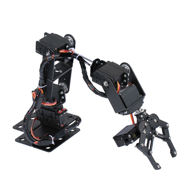 STEAM DIY 6-DOF Robot ze stopu – Programmable Robotic Arm Kit Arduino recenzja i cena